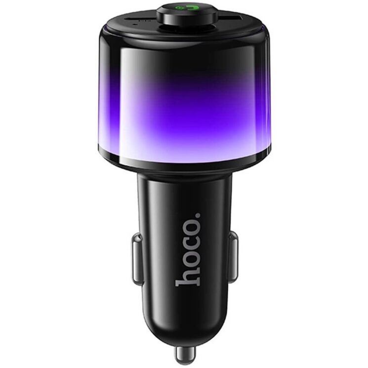 FM модулятор Hoco E166 Path PD42W + QC3.0 (USB to Type-C) - Black (923319B) FM модулятор Hoco E166 Path PD42W + QC3.0 (USB to Type-C) - Black: фото 4 из 8