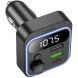 FM модулятор Hoco E85 Tiger PD20W + QC3.0 - Black (896725B). Фото 3 из 8