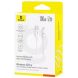 Кабель Baseus Silky Series USB to Type-C (100W, 2m) P10377703213-01 - White (896359W). Фото 4 з 18