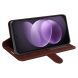 Класичний чохол-книжка Deexe Wallet Style для Xiaomi Redmi Note 17 Pro Plus - Brown (430603Z). Фото 3 з 8