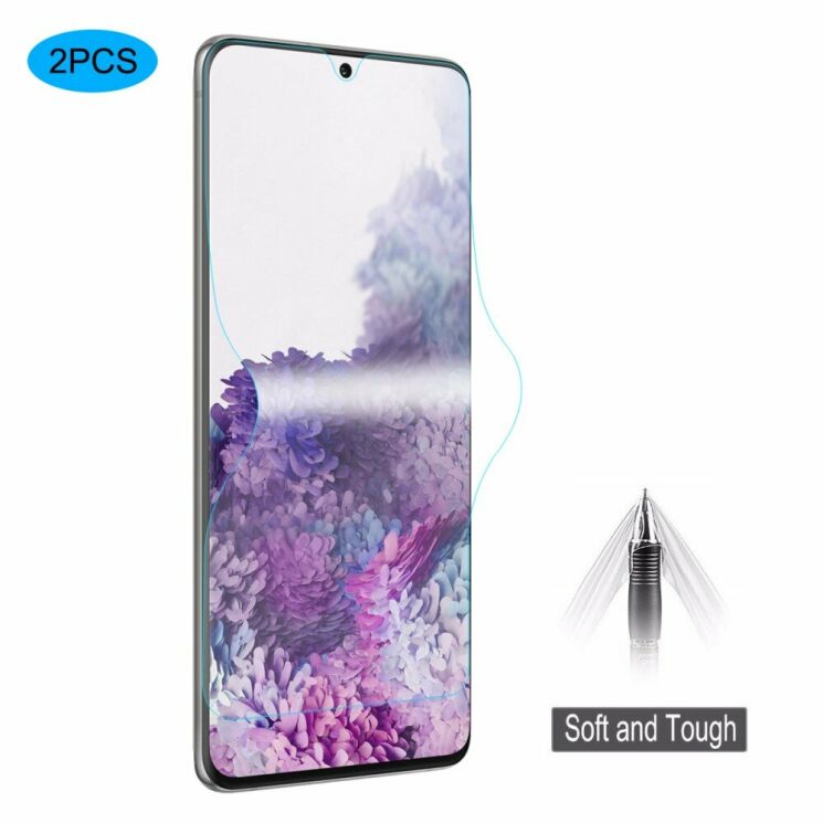 Комплект защитных пленок ENKAY Soft 3D для Samsung Galaxy S20 Plus (G985): фото 1 из 9
