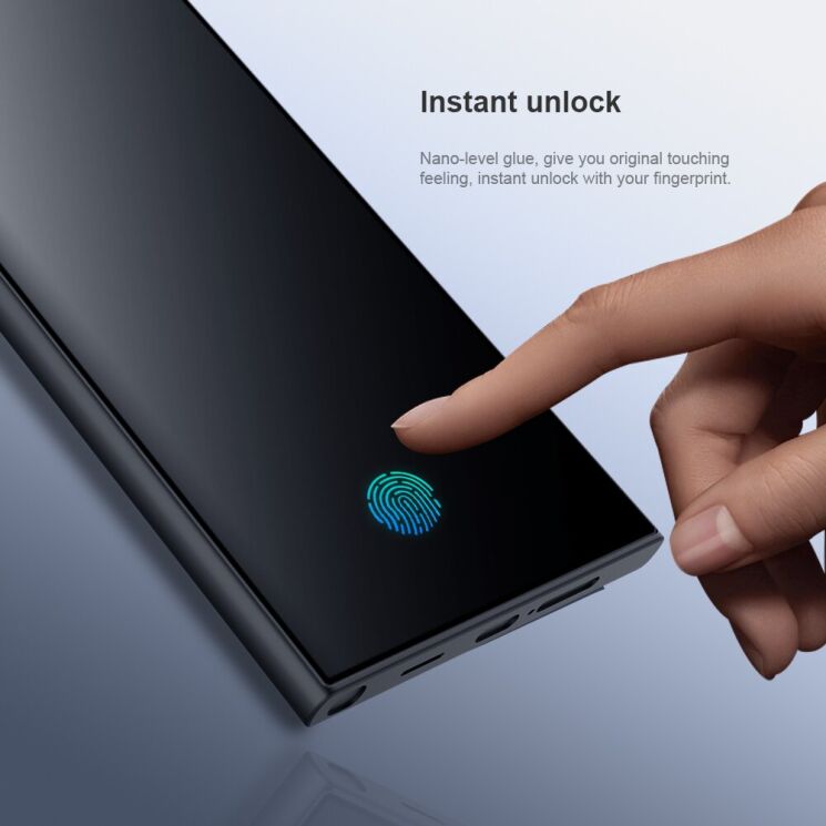 Комплект захисних плівок NILLKIN Impact Resistant Curved Film для Samsung Galaxy S24 Ultra (S928) - Black: фото 10 з 19