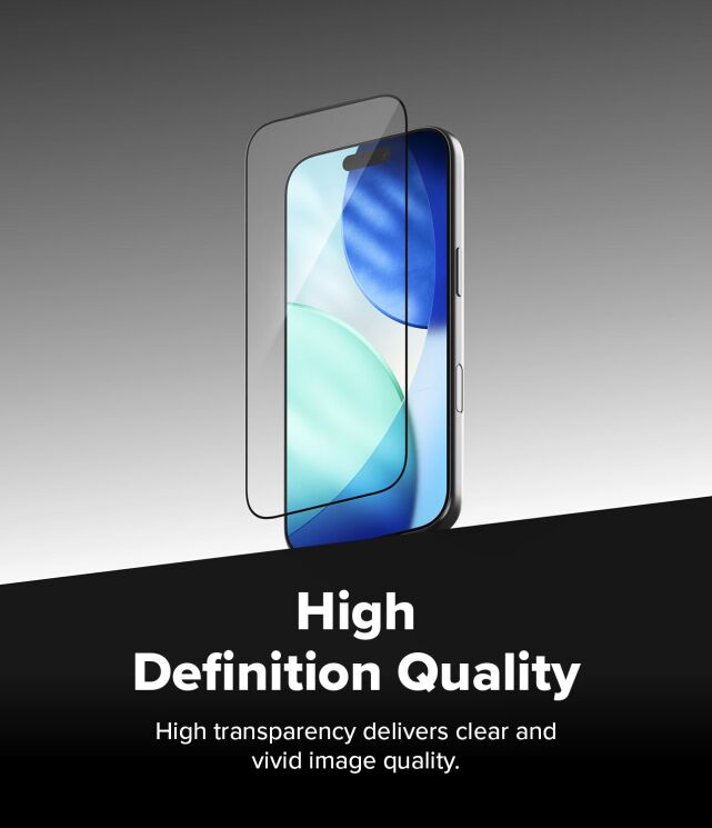 Комплект захисних стекол (2шт) Ringke Easy Slide Tempered Glass для iPhone 17 Pro Max (8800328810709): фото 8 з 18