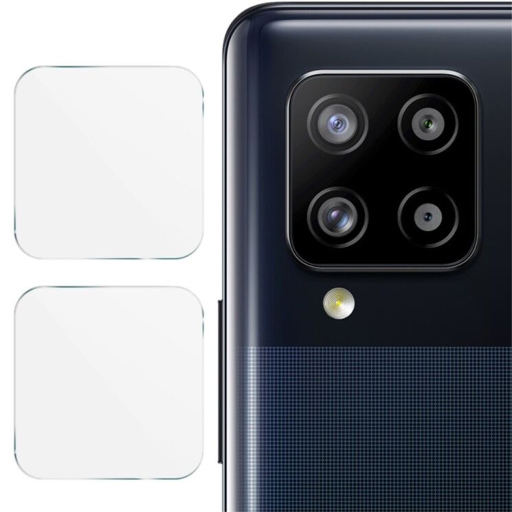 Комплект защитных стекол на камеру IMAK Camera Lens Protector для Samsung Galaxy A12 (A125) / A12 Nacho (A127): фото 1 из 14
