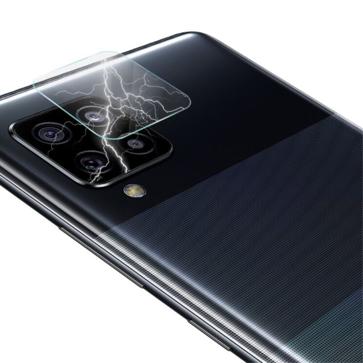 Комплект защитных стекол на камеру IMAK Camera Lens Protector для Samsung Galaxy A12 (A125) / A12 Nacho (A127): фото 3 из 14