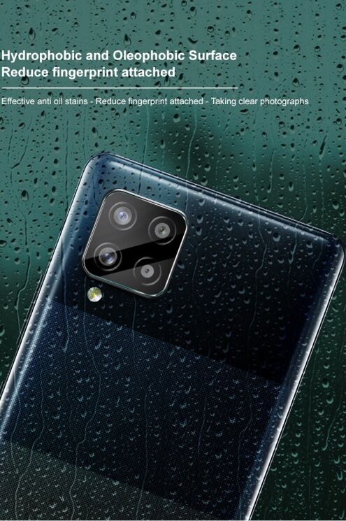 Комплект защитных стекол на камеру IMAK Camera Lens Protector для Samsung Galaxy A12 (A125) / A12 Nacho (A127): фото 8 из 14