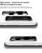 Защитное стекло на камеру IMAK Black Glass Lens для Samsung Galaxy Flip 3 - Black (282326B). Фото 7 из 11