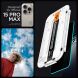 Комплект защитных стекол Spigen (SGP) GLAS.tR EZ Fit Privacy для Apple iPhone 15 Pro Max (339479). Фото 2 из 8