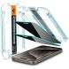 Комплект защитных стекол Spigen (SGP) GLAS.tR EZ Fit Privacy для Apple iPhone 15 Pro Max (339479). Фото 1 из 8