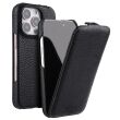 Кожаный чехол MELKCO Jacka Type для Apple iPhone 16 Pro - Black (360506B)