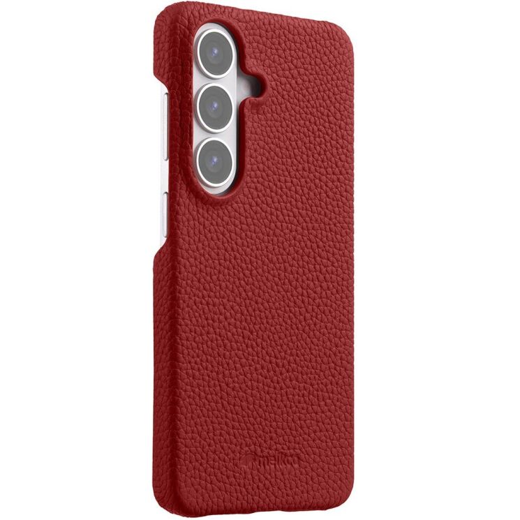 Кожаный чехол MELKCO Leather Case для Samsung Galaxy S26 Plus (S947) - Red: фото 2 из 5