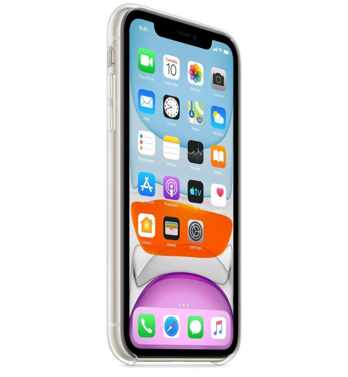 Оригинальный чехол Clear Case для Apple iPhone 11 (MWVG2) - Transparent: фото 5 из 5