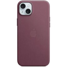 Оригинальный чехол FineWoven MagSafe для iPhone 15 Plus (MT4A3) - Mulberry: фото 1 из 5