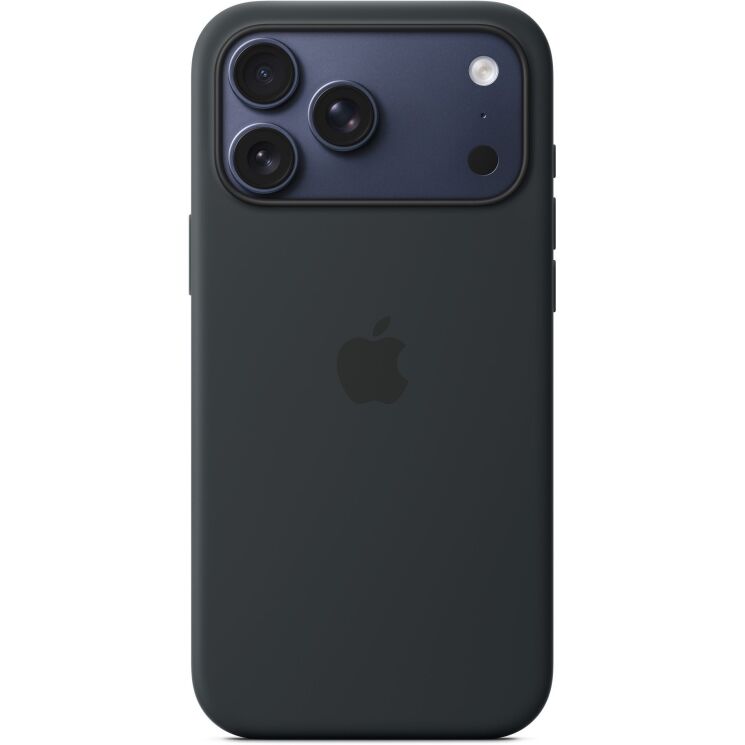 Оригінальний чохол Silicone Case with MagSafe для iPhone 17 Pro Max (MGFR4) - Black: фото 3 з 3