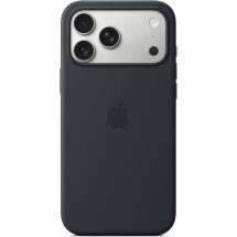 Оригінальний чохол Silicone Case with MagSafe для iPhone 17 Pro Max (MGFR4) - Black: фото 1 з 3