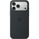 Оригінальний чохол Silicone Case with MagSafe для iPhone 17 Pro Max (MGFR4) - Black (402871B). Фото 1 з 3