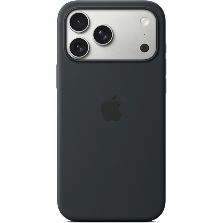 Оригінальний чохол Silicone Case with MagSafe для iPhone 17 Pro Max (MGFR4) - Black: фото 1 з 3