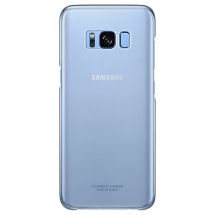 Пластиковий чохол Clear Cover для Samsung Galaxy S8 (G950) EF-QG950CBEGRU - Blue: фото 1 з 5