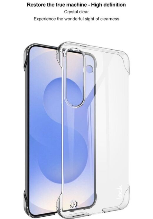 Пластиковий чохол IMAK Crystal для Samsung Galaxy S25 Plus (S936) - Transparent: фото 11 з 13
