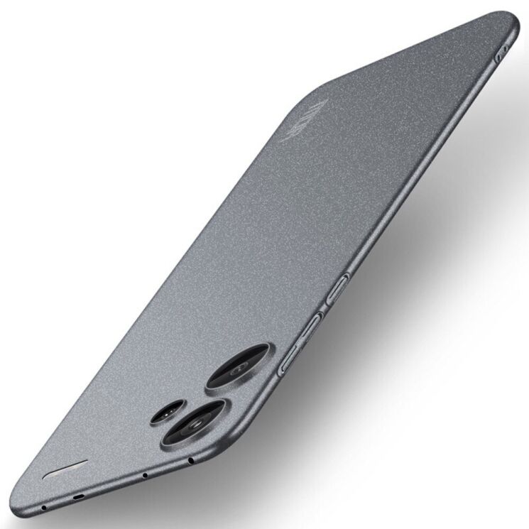 Пластиковий чохол MOFI Matte Series для Xiaomi Redmi Note 13 Pro+ - Grey: фото 1 з 9