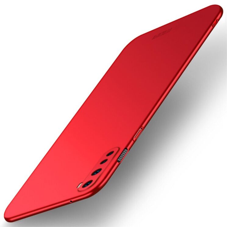 Пластиковый чехол MOFI Slim Shield для OnePlus Nord - Red: фото 1 из 11