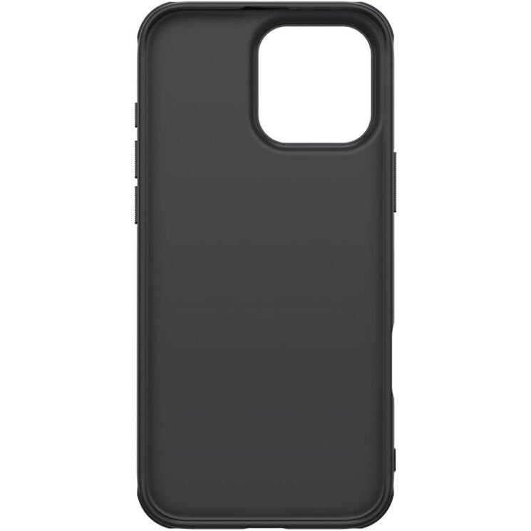 Пластиковый чехол NILLKIN Frosted Shield для Apple iPhone 16 Pro Max - Black: фото 6 из 18