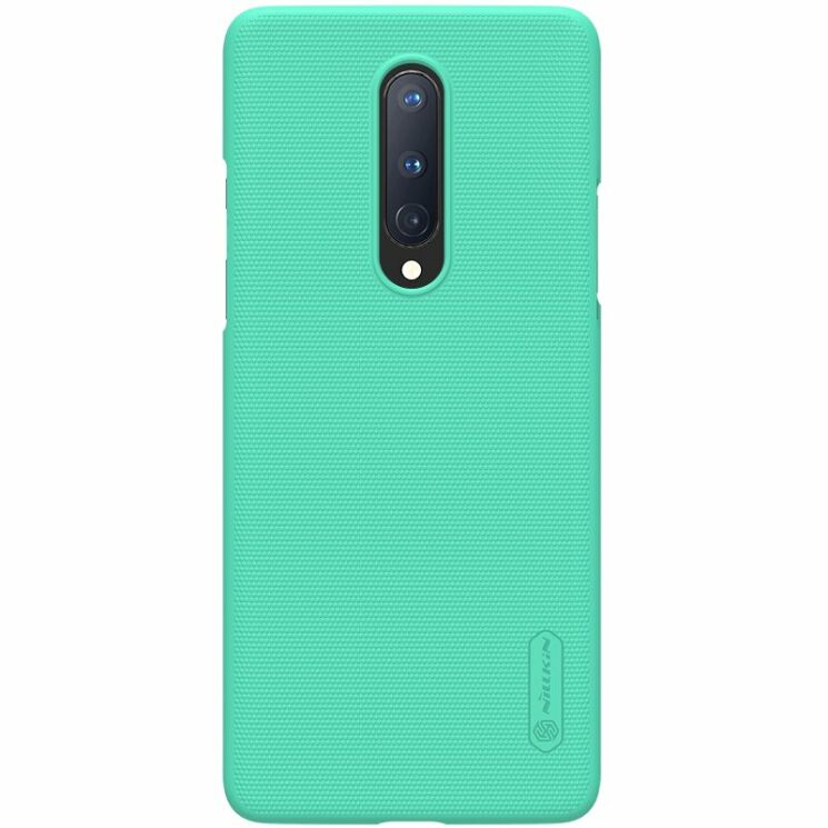 Пластиковий чохол NILLKIN Frosted Shield для OnePlus 8 - Green: фото 1 з 16