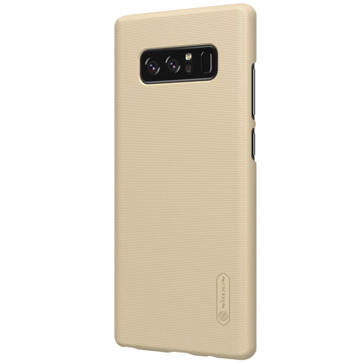 Пластиковый чехол NILLKIN Frosted Shield для Samsung Galaxy Note 8 (N950) - Gold: фото 3 из 15