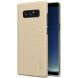 Пластиковый чехол NILLKIN Frosted Shield для Samsung Galaxy Note 8 (N950) - Gold (177800F). Фото 1 из 15