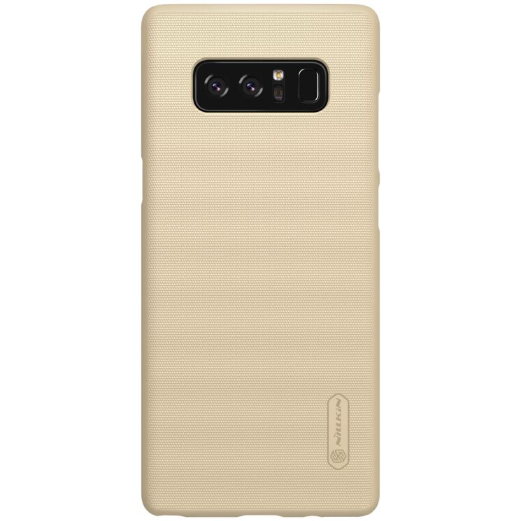 Пластиковый чехол NILLKIN Frosted Shield для Samsung Galaxy Note 8 (N950) - Gold: фото 5 из 15
