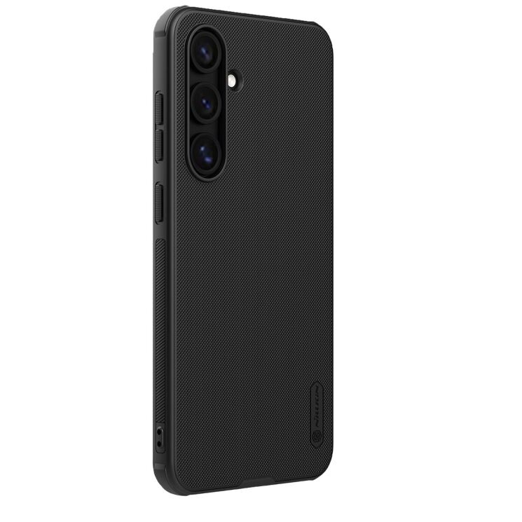 Пластиковый чехол NILLKIN Frosted Shield Pro для Samsung Galaxy S24 FE (S721) - Black: фото 3 из 19