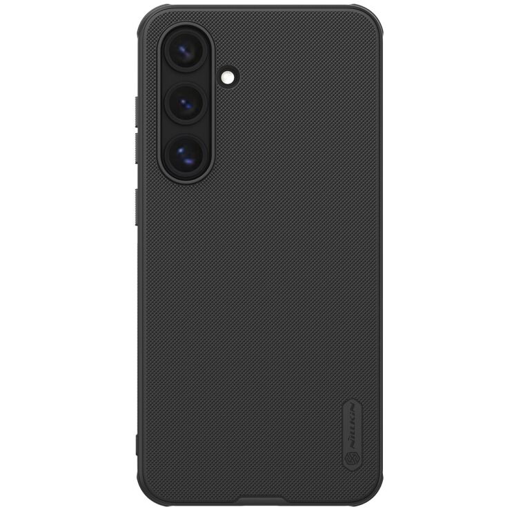 Пластиковый чехол NILLKIN Frosted Shield Pro для Samsung Galaxy S24 FE (S721) - Black: фото 1 из 19