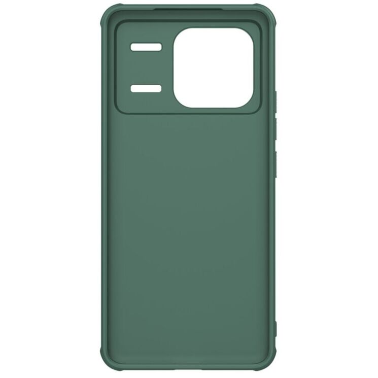 Пластиковый чехол NILLKIN Frosted Shield Pro для Xiaomi Poco F6 Pro - Green: фото 3 из 17