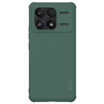 Пластиковый чехол NILLKIN Frosted Shield Pro для Xiaomi Poco F6 Pro - Green: фото 1 из 17