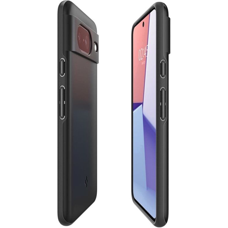 Пластиковый чехол Spigen (SGP) Thin Fit для Google Pixel 8 - Black: фото 6 из 17