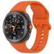 Ремінець ArmorStandart Soft Silicone (M/L) для Samsung Galaxy Watch 8 (40/44mm) / 8 Classic - Orange (384177O). Фото 1 з 6