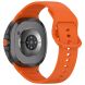Ремінець ArmorStandart Soft Silicone (M/L) для Samsung Galaxy Watch 8 (40/44mm) / 8 Classic - Orange (384177O). Фото 2 з 6