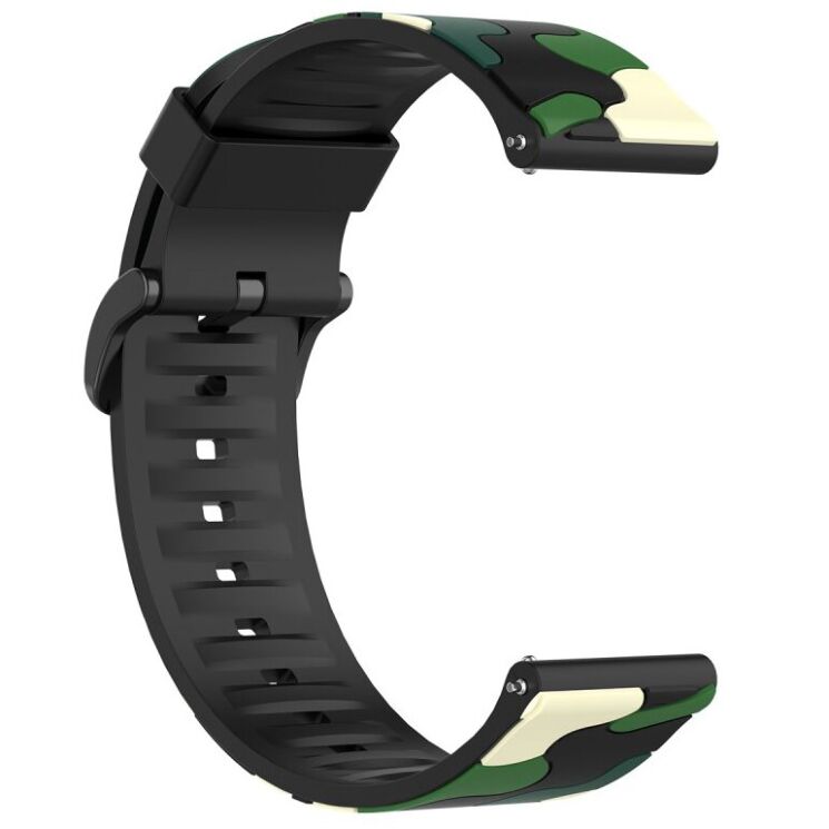 Ремешок Deexe Army Style для Samsung Galaxy Watch 3 (45mm) - Green: фото 4 из 4