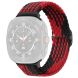 Ремінець Deexe Braided Strap для Samsung Galaxy Watch Ultra (47mm) - Red / Black (358016RB). Фото 1 з 7