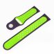 Ремінець Deexe Dot Color для Samsung Watch Active / Active 2 40mm / Active 2 44mm - Purple / Green (223104Q). Фото 2 з 3