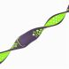 Ремінець Deexe Dot Color для Samsung Watch Active / Active 2 40mm / Active 2 44mm - Purple / Green (223104Q). Фото 3 з 3