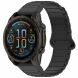 Ремешок Deexe Flexible Fit для часов Garmin c креплением Quick Fit 22mm - Black (271416B). Фото 2 из 8