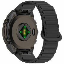 Ремешок Deexe Flexible Fit для часов Garmin c креплением Quick Fit 22mm - Black: фото 1 из 8