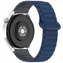 Ремешок Deexe Flexible Fit для часов с шириной крепления 20 мм - Midnight Blue / Grey: фото 1 из 9