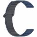 Ремешок Deexe Flexible Fit для часов с шириной крепления 20 мм - Midnight Blue / Grey (895450LG). Фото 4 из 9