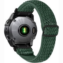 Ремінець Deexe Knitted Strap для Garmin Fenix 8 (47mm) / Fenix E (47mm) / Quatix 8 (47mm) - Army Green: фото 1 з 5