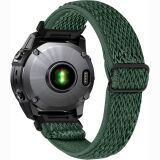 Ремешок Deexe Knitted Strap для Garmin Fenix 8 (47mm) / Fenix E (47mm) / Quatix 8 (47mm) - Army Green: фото 1 из 5