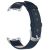 Ремешок Deexe Leather Strip для Xiaomi Mi Smart Band 8 / 9 - Dark Blue: фото 1 из 6