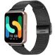 Ремінець Deexe Milanese Bracelet для Samsung Galaxy Fit 3 - Black (349030B). Фото 2 з 6