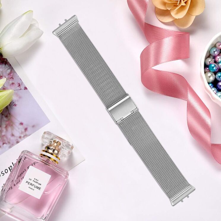 Ремінець Deexe Milanese Bracelet для Samsung Galaxy Fit 3 - Black: фото 6 з 6